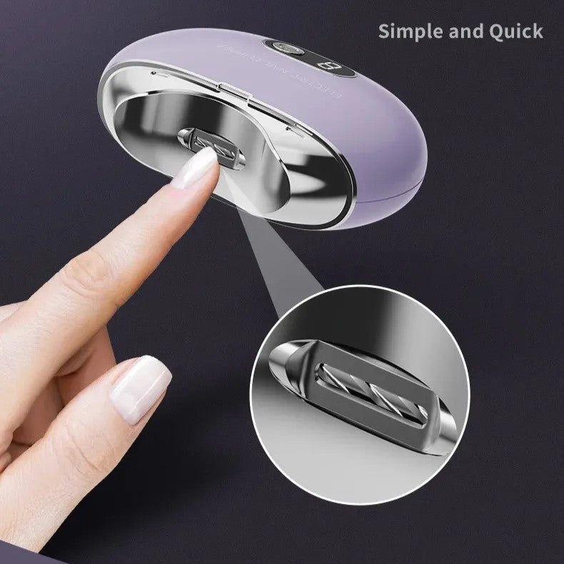 Wimblo ElectricTrim – Cortauñas Eléctrico con Luz UV