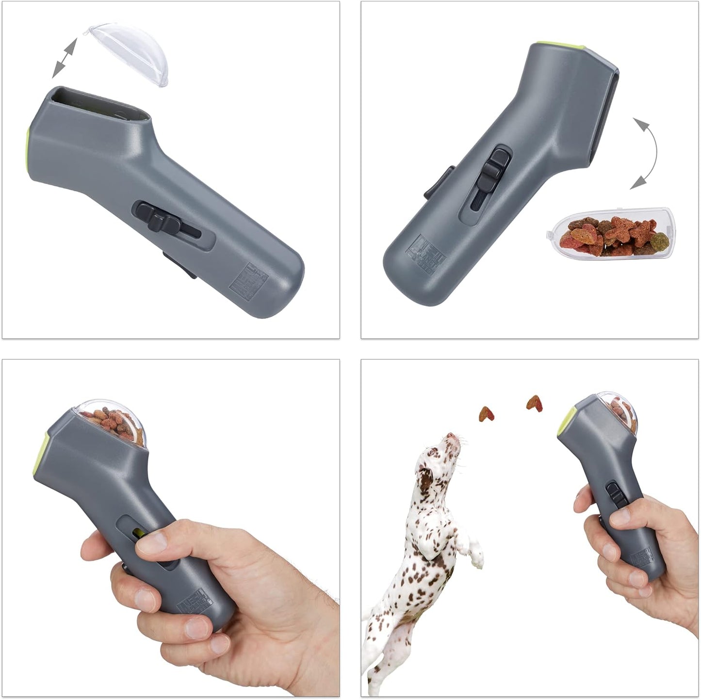 Wimblo SnackShot – Lanzador de Croquetas para Mascotas