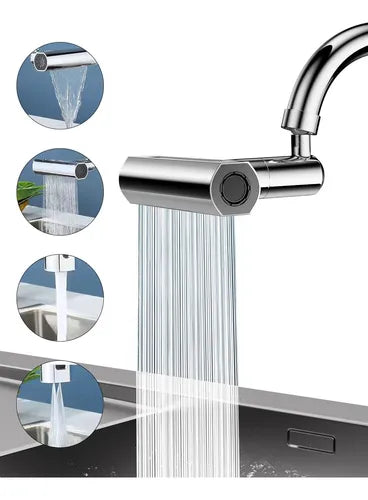Wimblo AquaTwist 360° – Grifo Giratorio 4 en 1 para Cocina