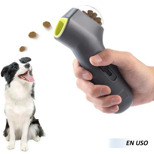 Wimblo SnackShot – Lanzador de Croquetas para Mascotas